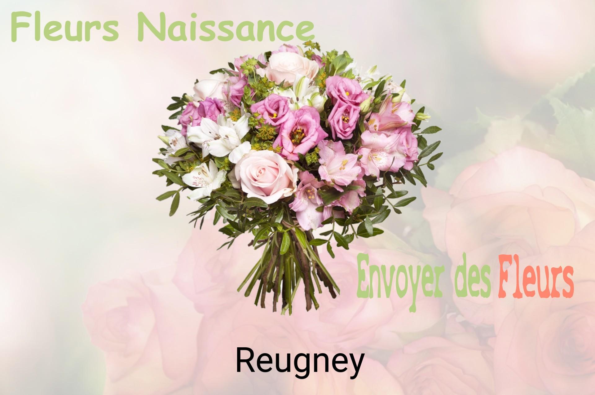 Bouquet de fleurs de naissance livré à Reugney